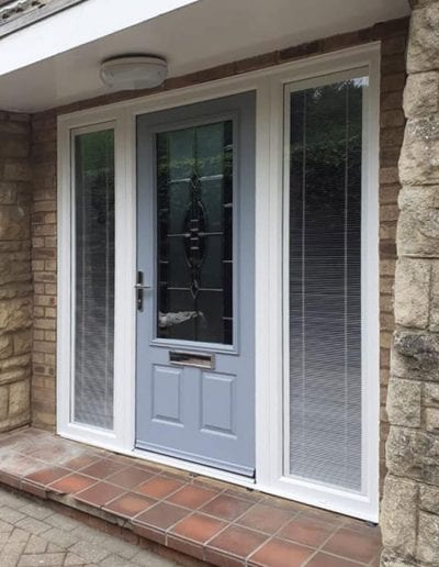 Gorgeous Hazy Grey Composite Doors