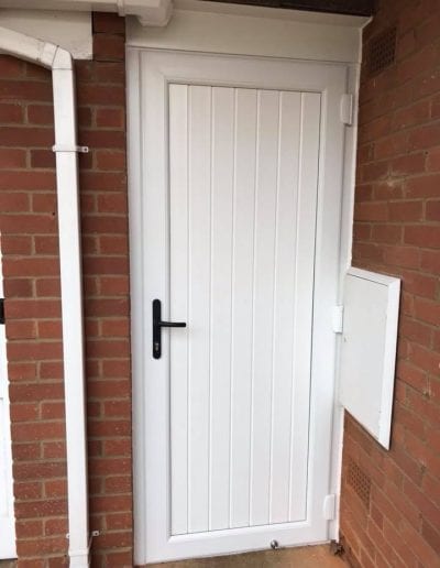 upvc panel solid door