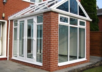 Warm roof Conservatory white decoration