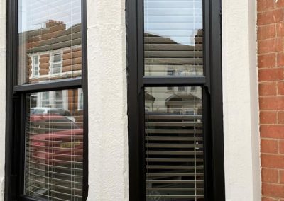 Black Upvc Sliding Sash Windows