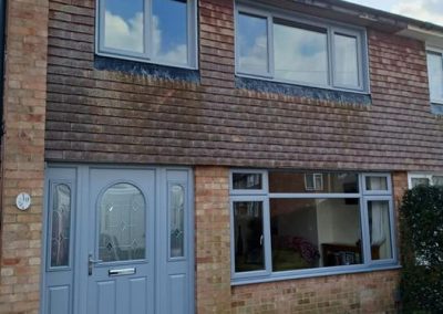 Hazy Grey Windows and matching Composite door